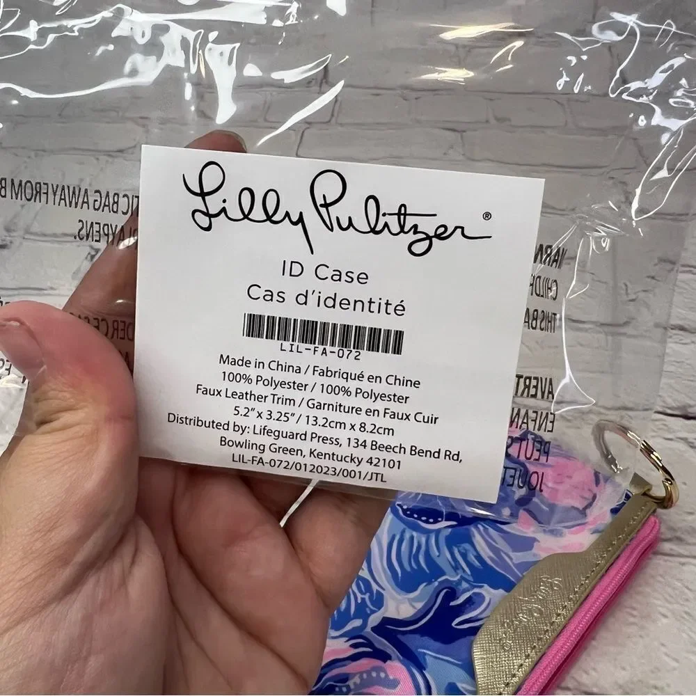 Lilly Pulitzer ID Case In Shade Seekers